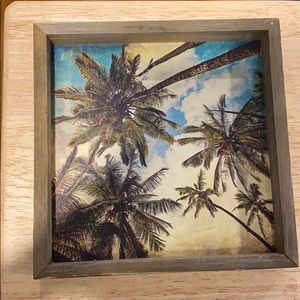 Palm tree wall art